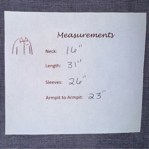 Tommy Hilfiger Men’s Button Down Shirt SZ Medium Blue Jean Print - Picture 6 of 6